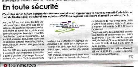 Echo des Vosges 16 juillet 2020