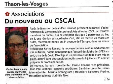 Echo des Vosges 16 juillet 2020